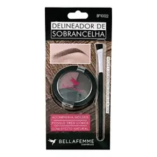 Kit 3 Sombras Delineador De Sobrancelhas Bella Femme Foto mini 2