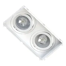 Kit 3 Spot Par20 Luminaria Duplo No Frame Embutido Recuado 110v/220v Foto mini 1