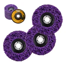 Kit 3 Strip Disc Removedor De Tintas Fundos E Vernizes 115mm x 22mm Cor Roxo Foto mini 1