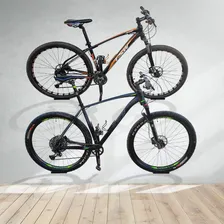 Kit 3 Suportes De Bike Bicicleta Parede Mtb Speed Horizontal Cor Preto Foto mini 4