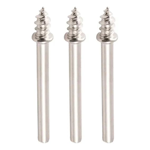 Kit 3 Suportes Disco Ponta Feltro Haste 3mm Micro RetÃfica Foto 1