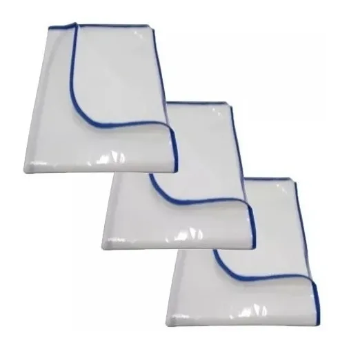Kit 3 Tapetes Higiênicos Lavável Canino Cães Cachorro 50x60 Foto 1