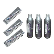 Kit 3 Tinta Coloração Mel E 3 Ox 20vol Mairibel/hidraty 60g Foto mini 2