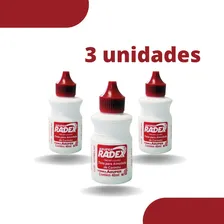 Kit 3 Tinta Vermelha Almofada Carimbo Alto Rendimento 40ml Foto mini  3