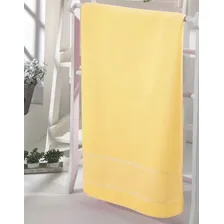 Kit 3 Toalhas De Banho Velour Para Pintar Artesanalle Dohler Cor Amarelo Foto mini 4