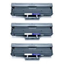 Kit 3 Toner D101 P/ -2165w -2165 2165w 2165 Scx-3405 Tinta Preto Foto mini  3