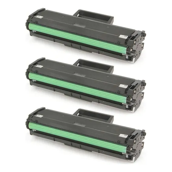Kit 3 Toner D101 P/ -2165w -2165 2165w 2165 Scx-3405 Tinta Preto Foto 1
