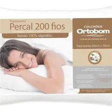 Kit 3 Travesseiro Peças Percal Com 200 Fios - Ortobom Foto mini 2