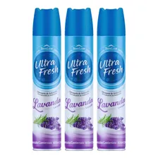 Kit 3 Ultra Fresh Neutralizador De Odor Aroma Suave Lavanda Foto mini 1