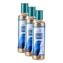 Kit 3 Un - Biosuprem Alimento Extrusado Azulão E Cia 150g Foto  mini 1