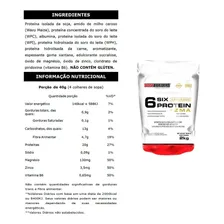 Kit 3 Unid. - 6 Six Protein Advanced + Zma Refil 2kg Sabor Morango Foto mini 2