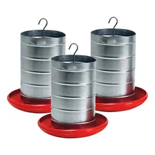 Kit 3 Unidades Comedouro Frango Aves Galinhas 20kg Foto mini 1