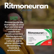 Kit 3 Unidades Ritmoneuran 182,93mg Rtm 40 Cápsulas Sabor Sem Sabor Foto mini 4