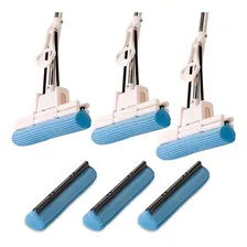 Kit 3 Unidades Rodo Mágico 27cm Com 3 Refis Foto mini 2