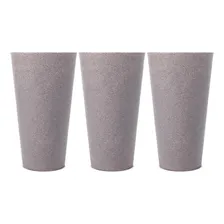 Kit 3 Vasos Aldora Pedra 66cm Terrano Foto  mini 1
