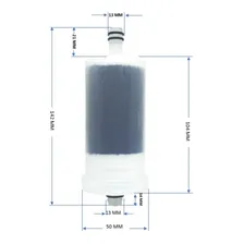 Kit 3 Vela Refil Blindado Para Filtro De Torneira Universal Cor Preto Foto mini  2