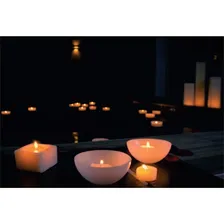 Kit 3 Velas Luminária Flutuante Decoração Casamento Piscina Foto mini 4