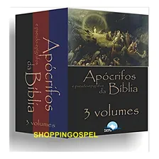Kit 3 Volumes Livro Apócrifos E Pseudo-epígrafos Da Bíblia Foto mini 1