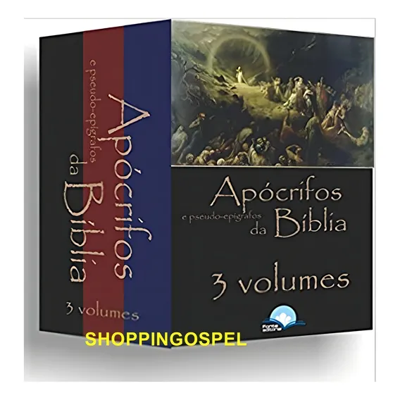 Kit 3 Volumes Livro Apócrifos E Pseudo-epígrafos Da Bíblia Foto 1
