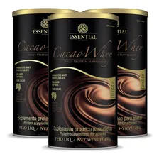 Kit 3 Whey Protein Cacau - 450g - Essential Nutrition Foto mini 1
