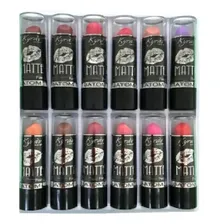 Kit 30 Batons Atacado Batom Matte Kyrav Revenda Maquiagem Foto mini 3