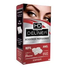 Kit 30 Batoque Refil Para Anel Acrilico Henna Delinea Foto  mini 1
