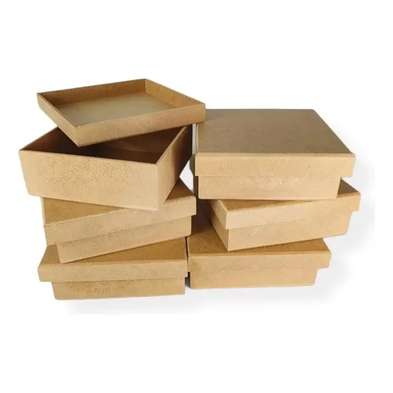 Kit 30 Caixas Tampa De Sapato Mdf Decoração Festas 40x40x10 Foto 1
