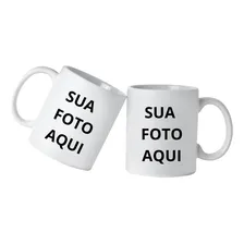 Kit 30 Caneca Porcelana Personalizado Sua Arte 325ml Cor Branco Foto mini 1