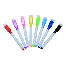 Kit 30 Canetas Para Quadro Branco Com Apagador E Imã Foto mini 3