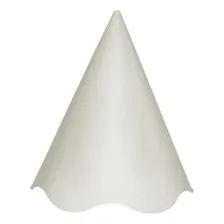 Kit 30 Chapéus Liso Aniversário Decoração Festa Colorido Cor Branco Foto mini 1