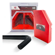 Kit 30 Chaves Hexagoniais Allen Profissional Foto  mini 1