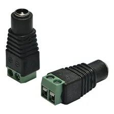 Kit 30 Conector P4 Macho Borne + 30 P4 Femea Borne Cftv Foto mini 2
