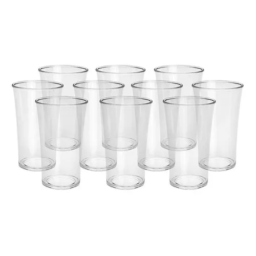 Kit 30 Copo Shot Para Dose Licor Tequila Cachaça De Acrílico Cor Transparente Foto 1