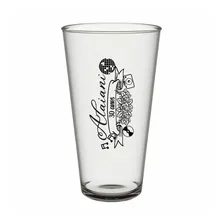 Kit 30 Copos Festa Caldereta 390ml Acrílico Personalizados Cor Cristal Foto  mini 1