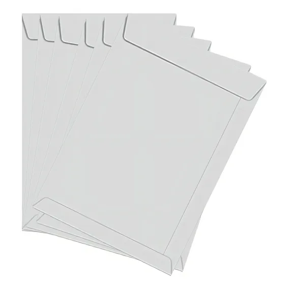 Kit 30 Envelope Porta Documento Cor Branco 26 X 36 Cm 90g Foto 1