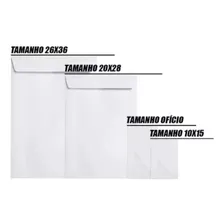 Kit 30 Envelope Porta Documento Cor Branco 26 X 36 Cm 90g Foto mini  3