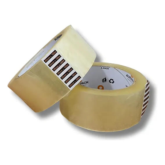Kit 30 Fita Adesiva 45mm X 100m Transparente #45tr Foto 1