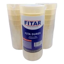 Kit 30 Fitas Adesiva Durex 12mm X 30 Metros Transparente Foto mini 1