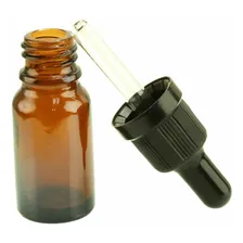 Kit 30 Frasco De Vidro Âmbar Com Conta Gotas 10ml Cor Preto Foto  mini 1