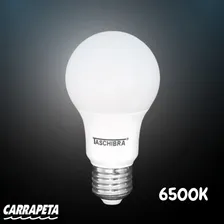 Kit 30 Lâmpadas Bulbo Led Taschibra Tkl E27 7w 6500k Cor da luz Branco-frio Foto mini  3