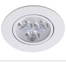 Kit 30 Lâmpadas Led 3w Spot Redondo Branco Frio 6500k Foto mini 2