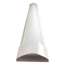 Kit 30 Luminárias Tubular Led 40w 120cm Sobrepor Slim Calha Cor Branco frio 110V/220V Foto mini 1