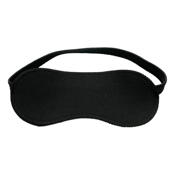 Kit 30 Máscaras Ajudar Dormir Tapa Olho Garantido Cor Preta Liso Foto 1