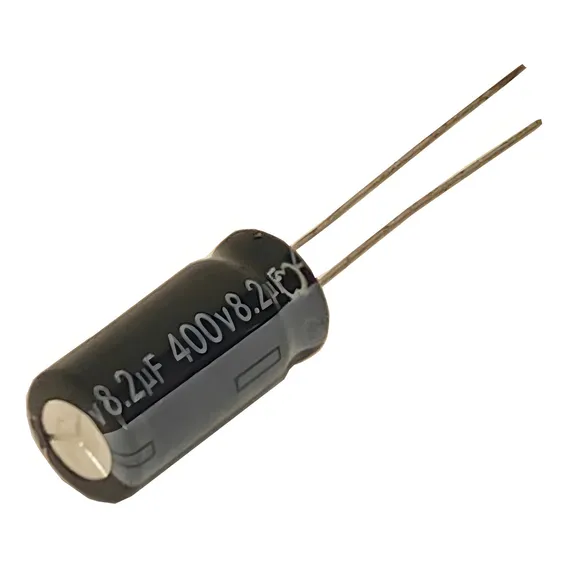 Kit 30 Pçs - Capacitor Eletrolitico 8,2x400v - 8,2uf X 400v Foto 1