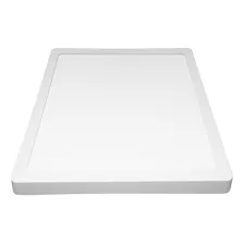 Kit 30 Plafon Sobrepor Quadrado Led 24w Painel Bivolt Estrutura Branco-frio 127/220v Foto mini 4