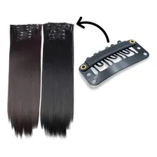 Kit 30 Presilhas Tic Tac Para Aplicação De Alongamento Foto mini  2