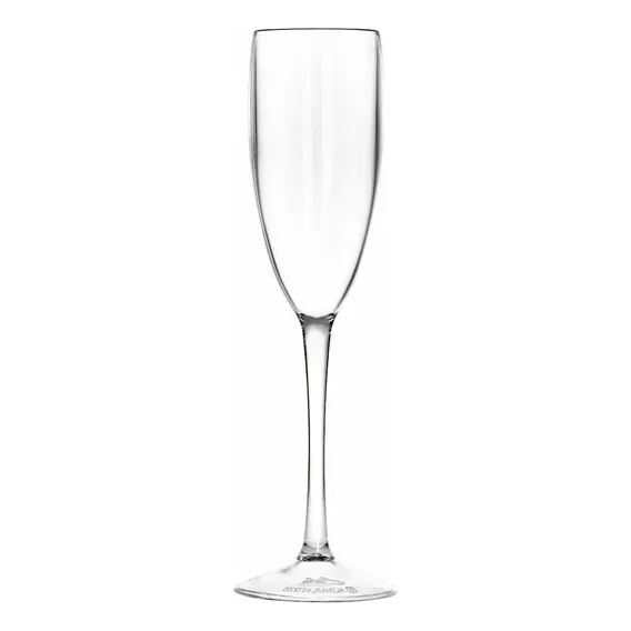 Kit 30 Taças Espumante Acrílica 190ml - Aloha Cor Cristal Foto 1