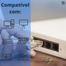 Kit 30 Un. Cabo De Rede Para Internet Cat5e Rj45 - 25cm Foto mini 4