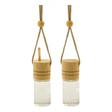 Kit 30 Vidros Aromatizador Redondo Carro Cor Metade Com Furo + Metade Sem Furo Foto mini  3