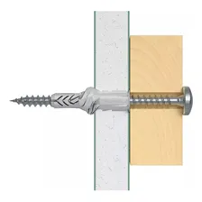 Kit 300 Bucha Nylon Fischer Universal Ux-10 Foto mini 4